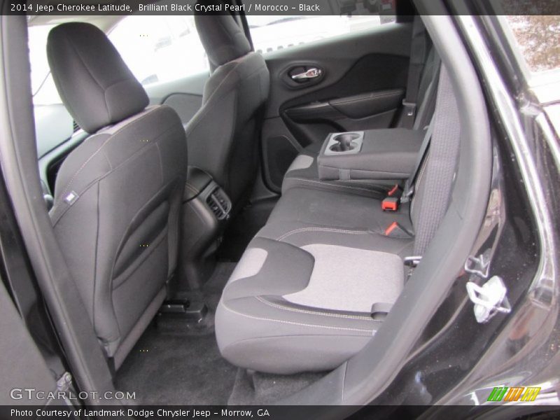 Rear Seat of 2014 Cherokee Latitude