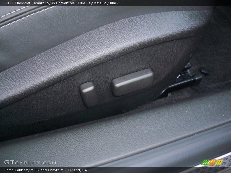 Blue Ray Metallic / Black 2013 Chevrolet Camaro SS/RS Convertible