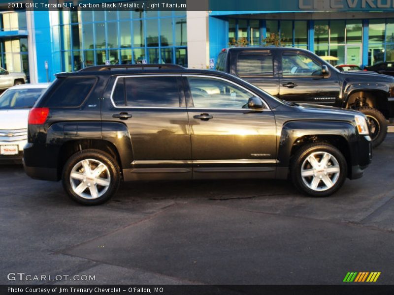 Carbon Black Metallic / Light Titanium 2011 GMC Terrain SLT