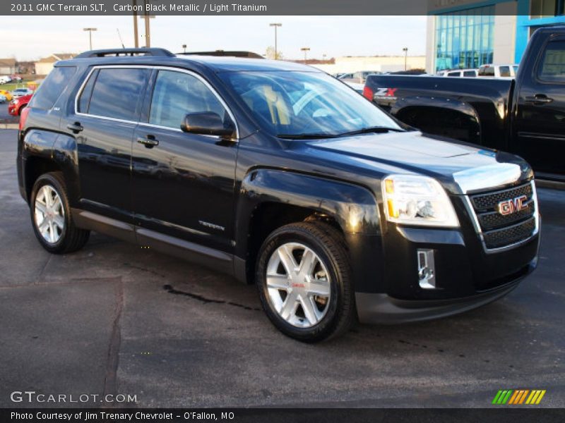 Carbon Black Metallic / Light Titanium 2011 GMC Terrain SLT
