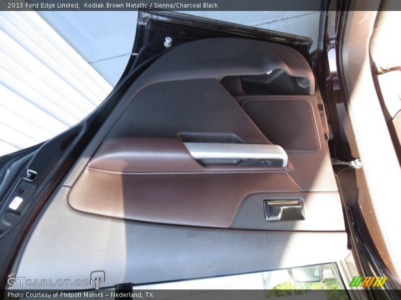 Kodiak Brown Metallic / Sienna/Charcoal Black 2013 Ford Edge Limited