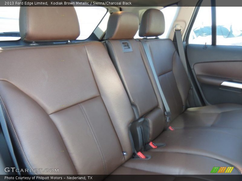 Kodiak Brown Metallic / Sienna/Charcoal Black 2013 Ford Edge Limited