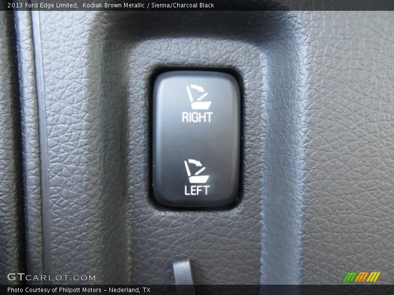 Kodiak Brown Metallic / Sienna/Charcoal Black 2013 Ford Edge Limited