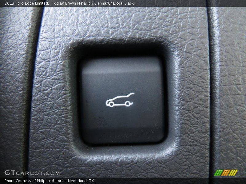 Kodiak Brown Metallic / Sienna/Charcoal Black 2013 Ford Edge Limited