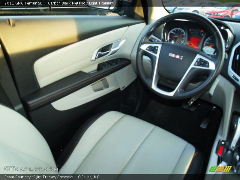 Carbon Black Metallic / Light Titanium 2011 GMC Terrain SLT