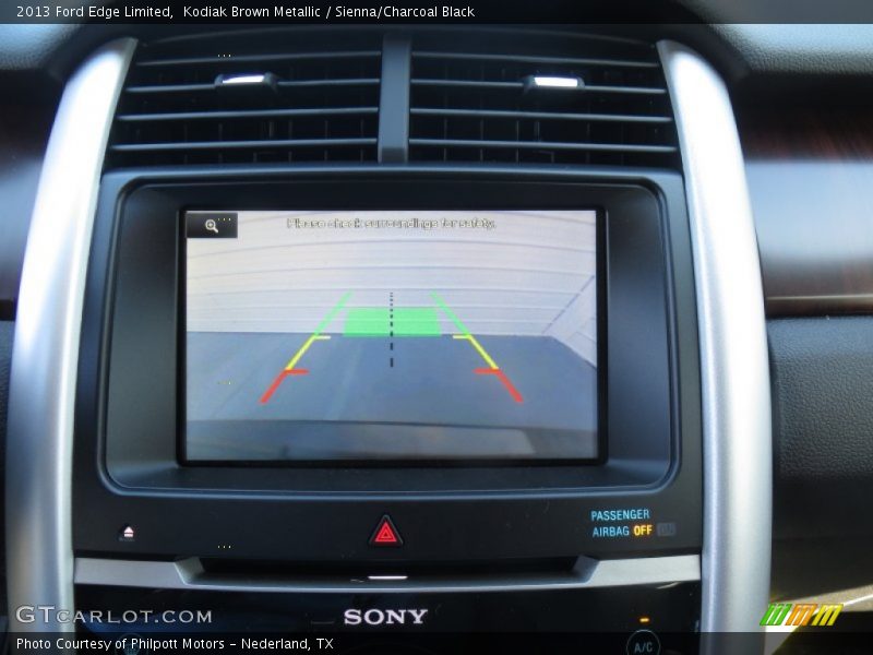 Kodiak Brown Metallic / Sienna/Charcoal Black 2013 Ford Edge Limited