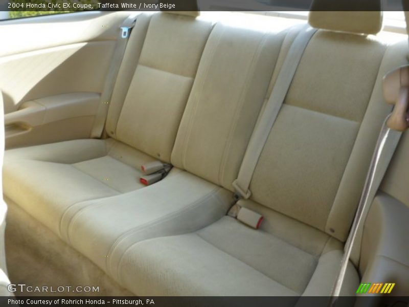 Taffeta White / Ivory Beige 2004 Honda Civic EX Coupe
