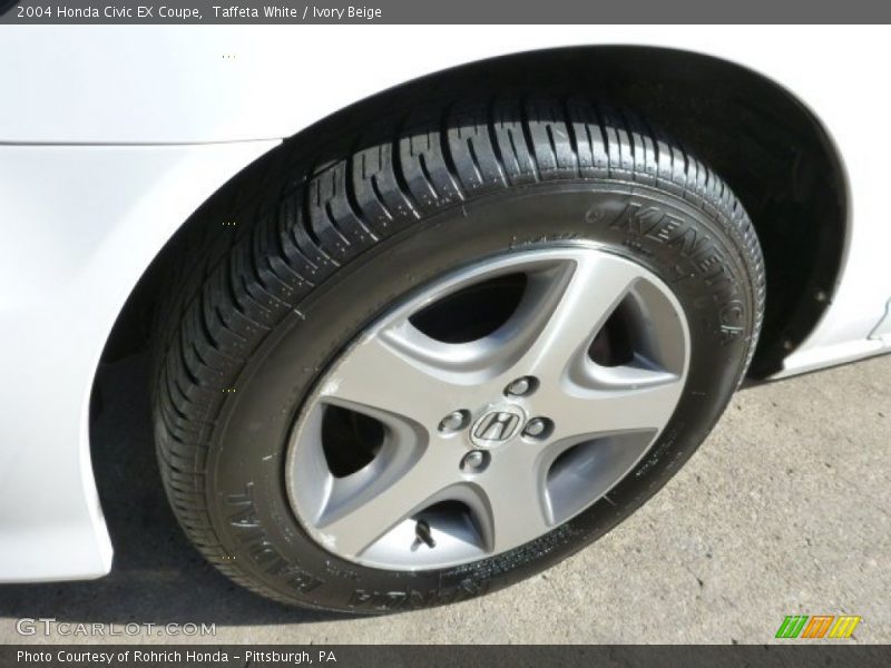 Taffeta White / Ivory Beige 2004 Honda Civic EX Coupe