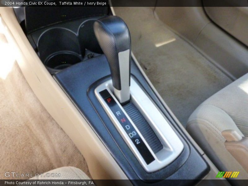 Taffeta White / Ivory Beige 2004 Honda Civic EX Coupe