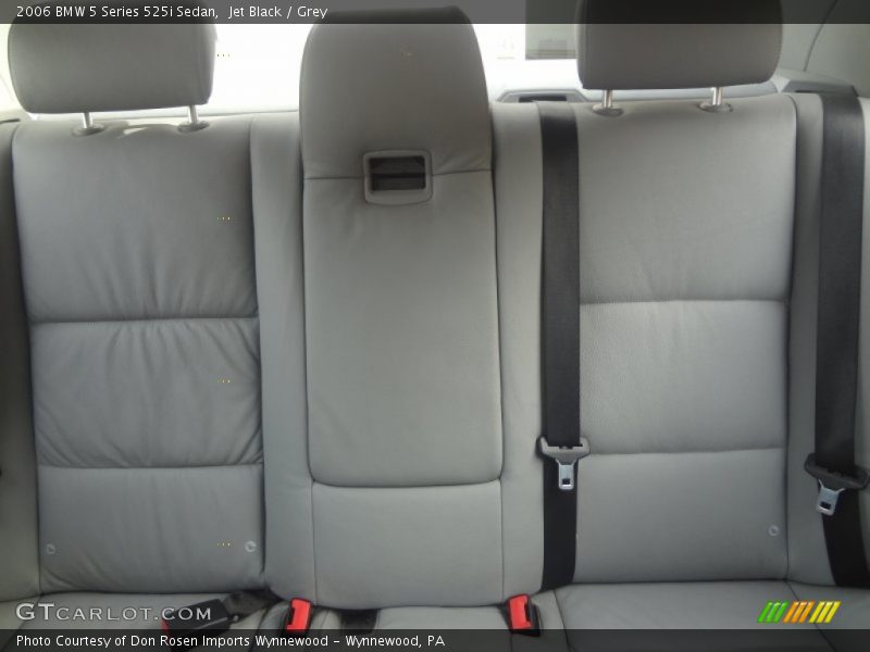 Jet Black / Grey 2006 BMW 5 Series 525i Sedan