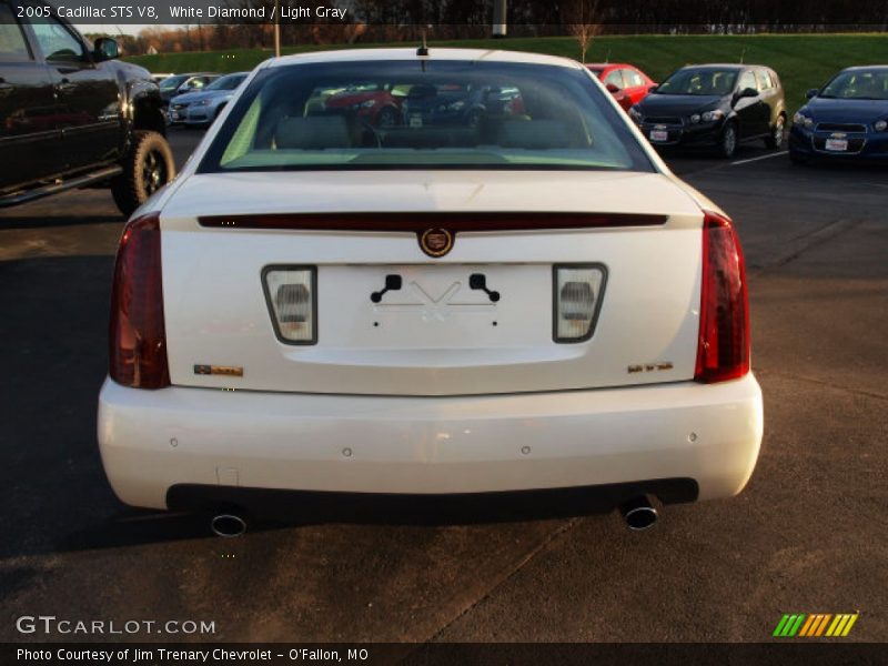 White Diamond / Light Gray 2005 Cadillac STS V8