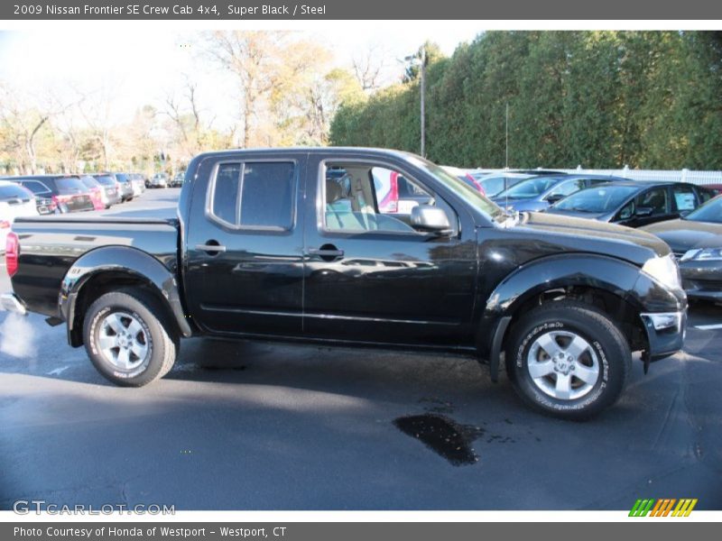 Super Black / Steel 2009 Nissan Frontier SE Crew Cab 4x4