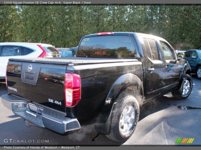 Super Black / Steel 2009 Nissan Frontier SE Crew Cab 4x4