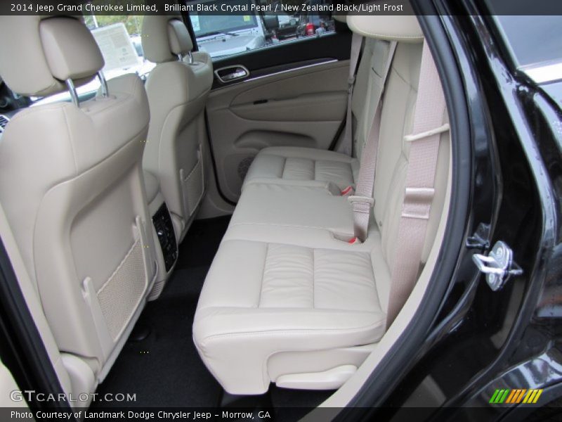 Rear Seat of 2014 Grand Cherokee Limited