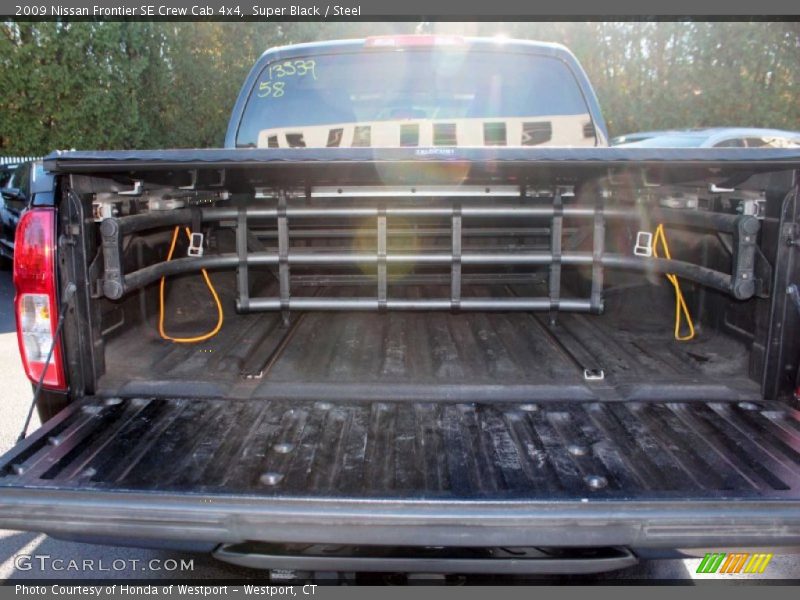 Super Black / Steel 2009 Nissan Frontier SE Crew Cab 4x4