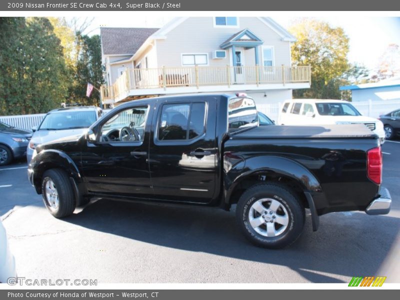 Super Black / Steel 2009 Nissan Frontier SE Crew Cab 4x4