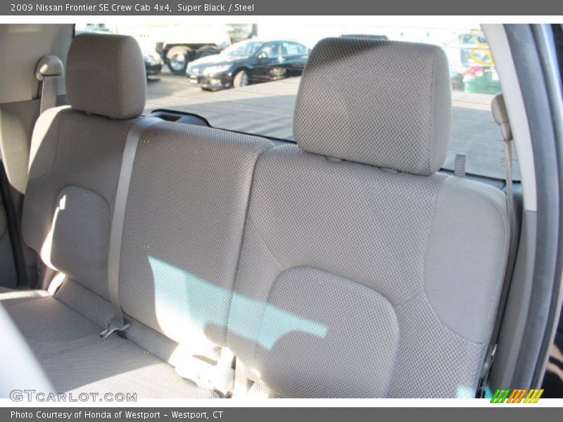Super Black / Steel 2009 Nissan Frontier SE Crew Cab 4x4