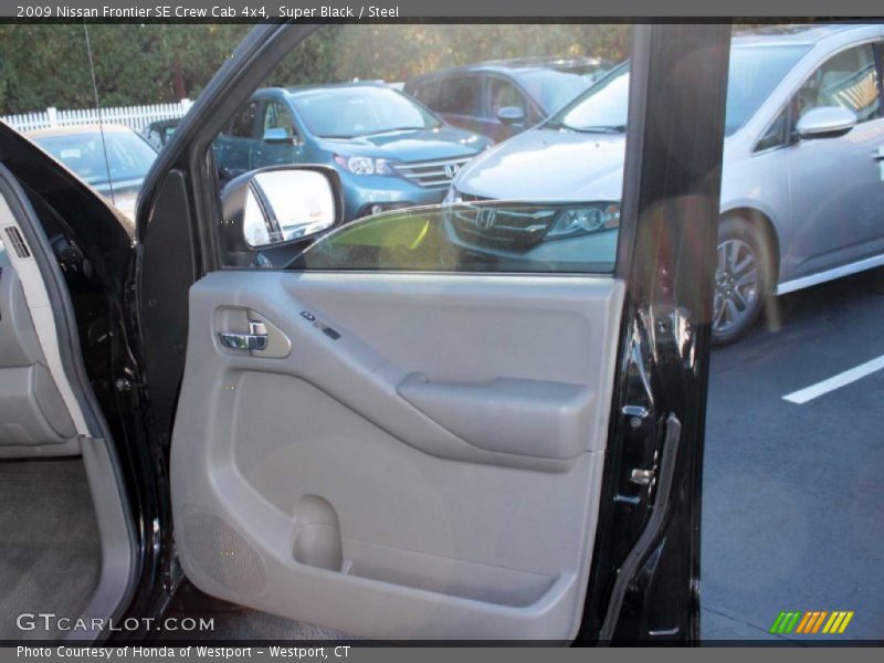Super Black / Steel 2009 Nissan Frontier SE Crew Cab 4x4