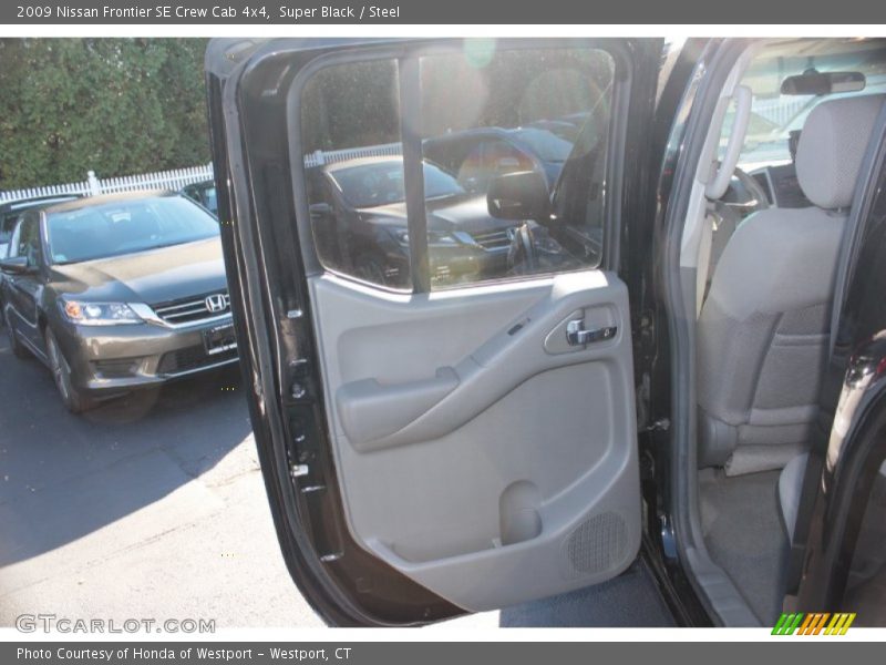 Super Black / Steel 2009 Nissan Frontier SE Crew Cab 4x4