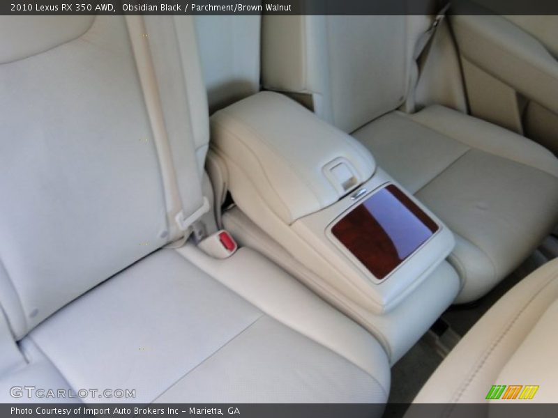 Obsidian Black / Parchment/Brown Walnut 2010 Lexus RX 350 AWD