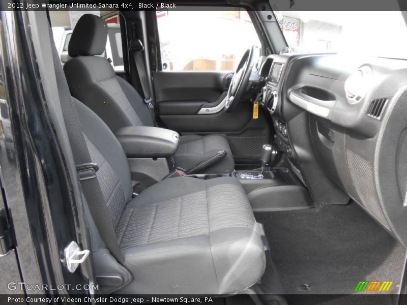 Black / Black 2012 Jeep Wrangler Unlimited Sahara 4x4