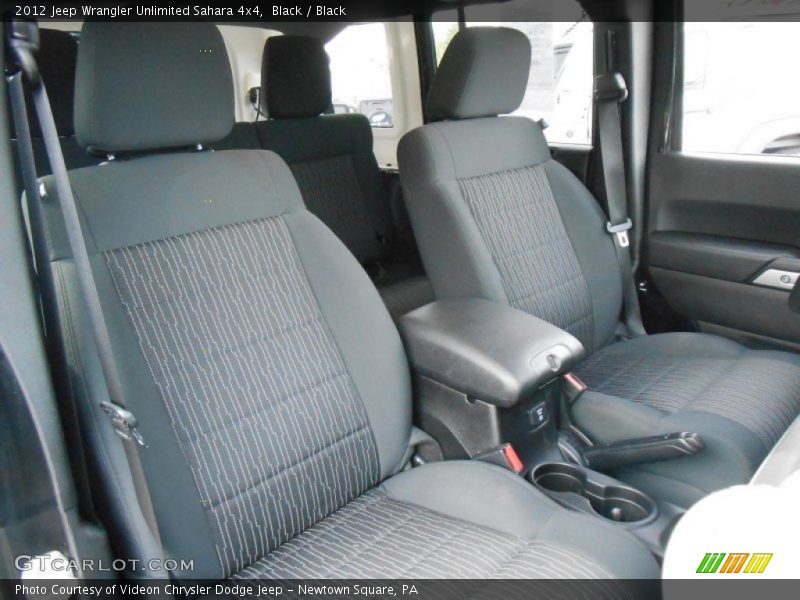 Black / Black 2012 Jeep Wrangler Unlimited Sahara 4x4