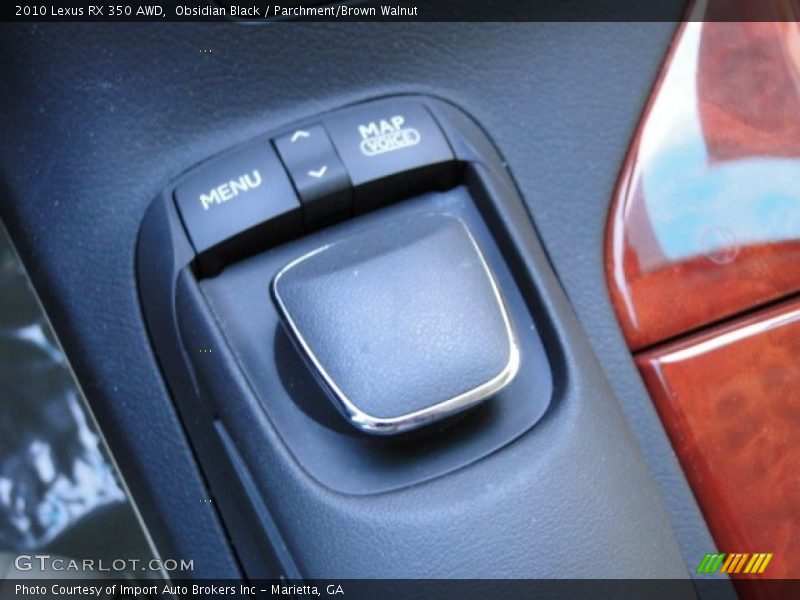 Obsidian Black / Parchment/Brown Walnut 2010 Lexus RX 350 AWD