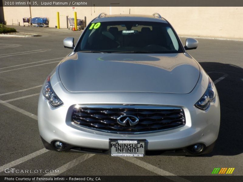 Liquid Platinum / Graphite 2010 Infiniti FX 35