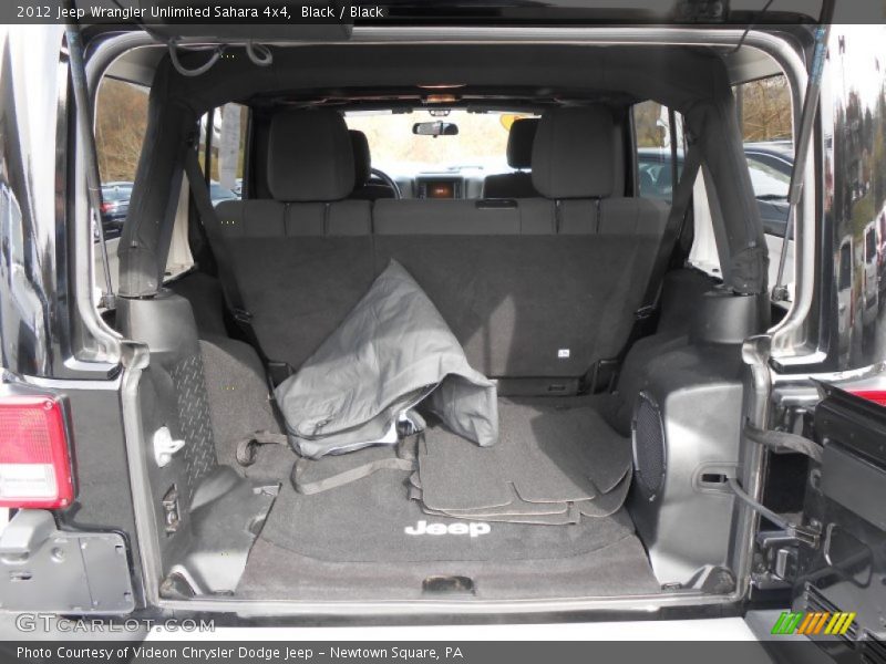 Black / Black 2012 Jeep Wrangler Unlimited Sahara 4x4