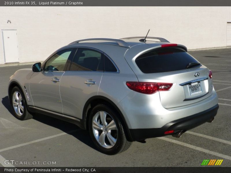 Liquid Platinum / Graphite 2010 Infiniti FX 35