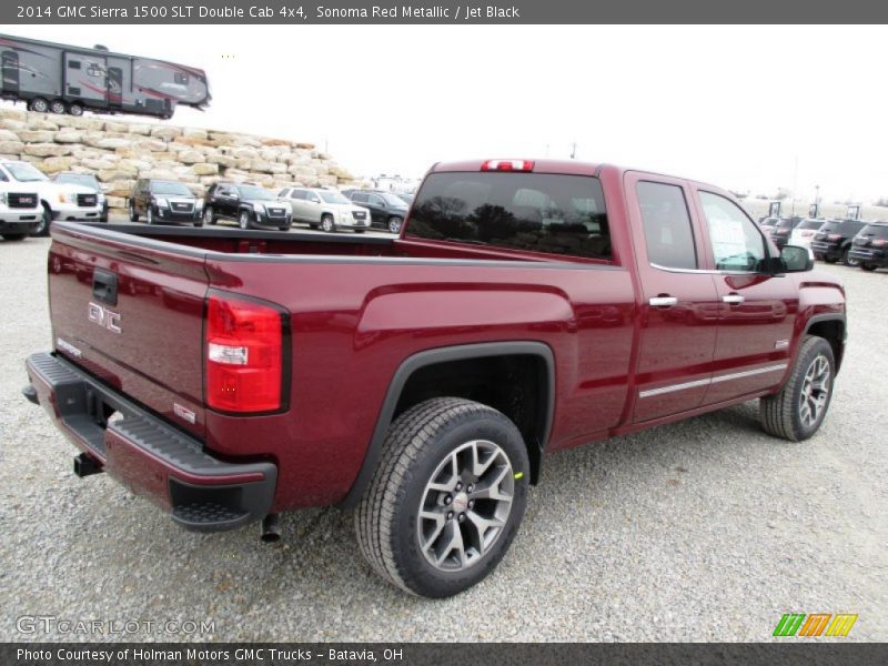  2014 Sierra 1500 SLT Double Cab 4x4 Sonoma Red Metallic