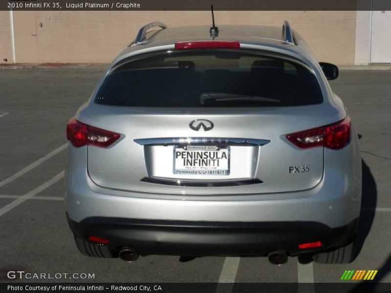 Liquid Platinum / Graphite 2010 Infiniti FX 35
