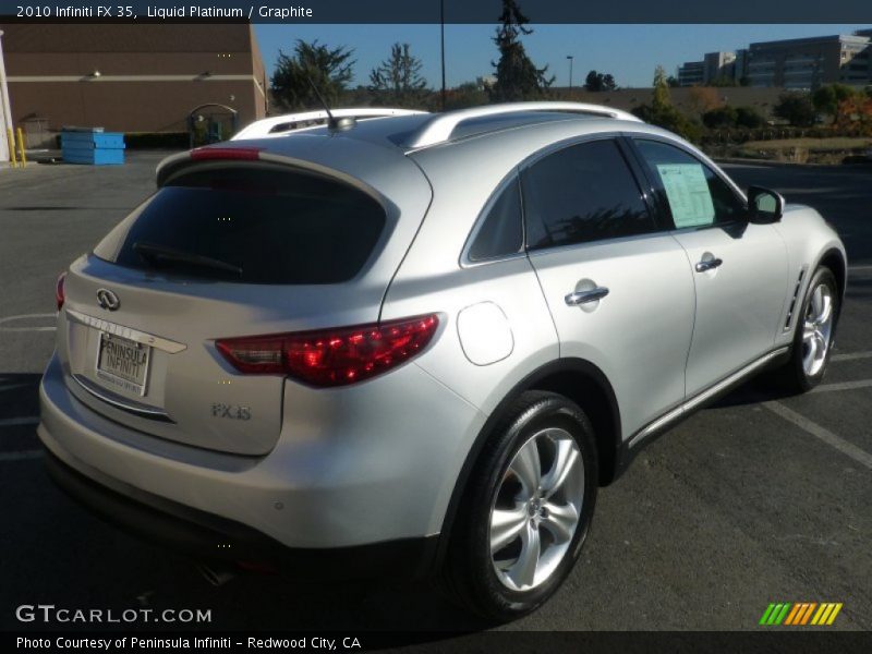 Liquid Platinum / Graphite 2010 Infiniti FX 35