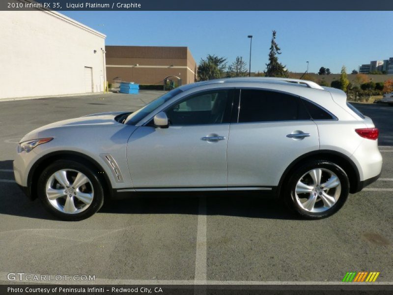 Liquid Platinum / Graphite 2010 Infiniti FX 35
