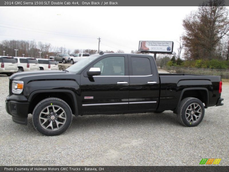  2014 Sierra 1500 SLT Double Cab 4x4 Onyx Black