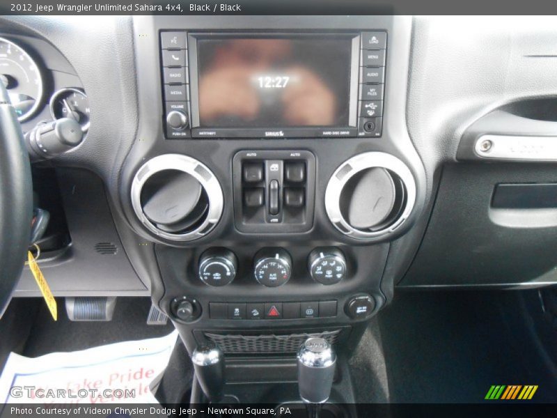 Black / Black 2012 Jeep Wrangler Unlimited Sahara 4x4