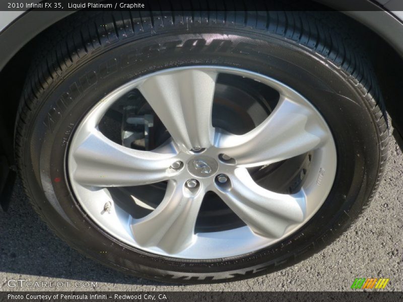 Liquid Platinum / Graphite 2010 Infiniti FX 35