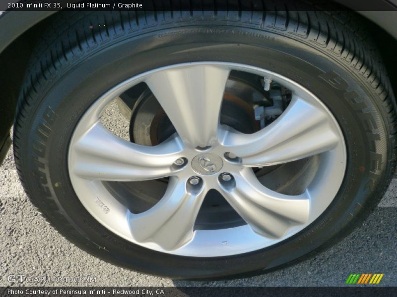 Liquid Platinum / Graphite 2010 Infiniti FX 35