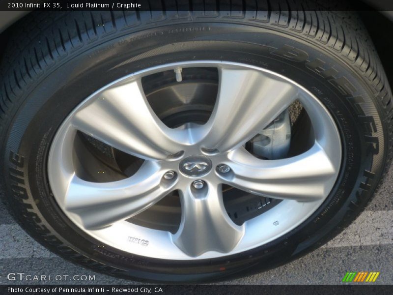 Liquid Platinum / Graphite 2010 Infiniti FX 35