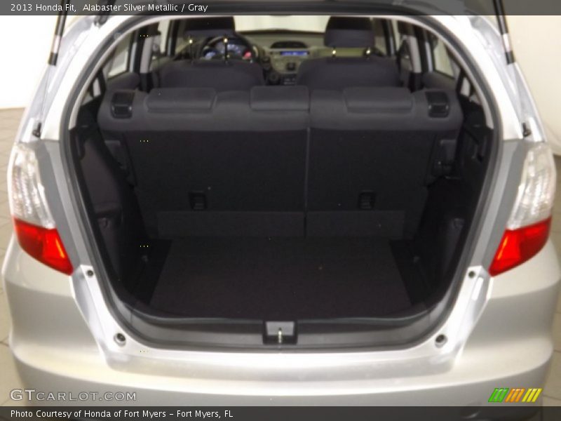 Alabaster Silver Metallic / Gray 2013 Honda Fit