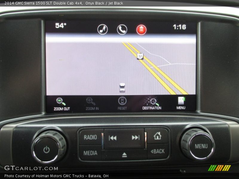 Navigation of 2014 Sierra 1500 SLT Double Cab 4x4