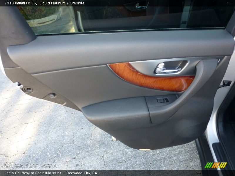 Liquid Platinum / Graphite 2010 Infiniti FX 35