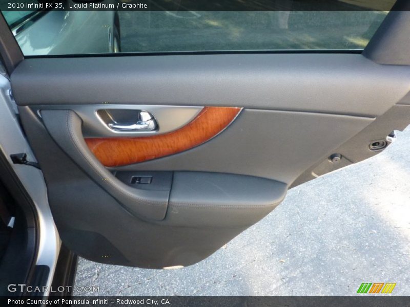 Liquid Platinum / Graphite 2010 Infiniti FX 35