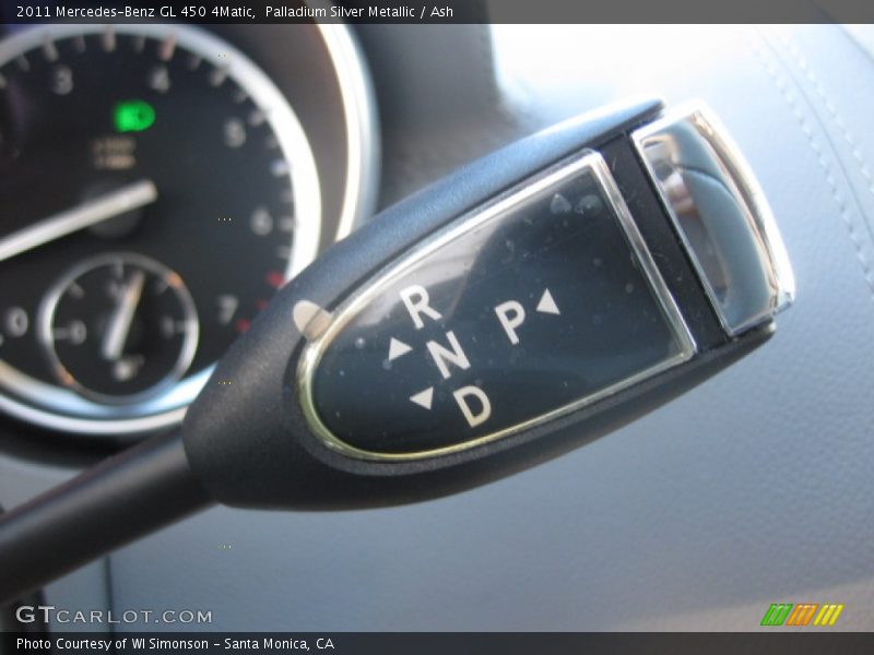 Palladium Silver Metallic / Ash 2011 Mercedes-Benz GL 450 4Matic