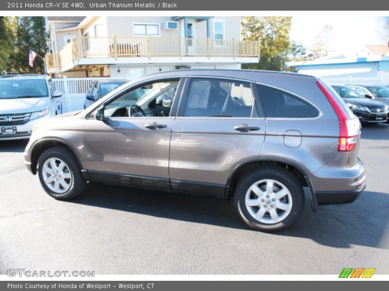 Urban Titanium Metallic / Black 2011 Honda CR-V SE 4WD
