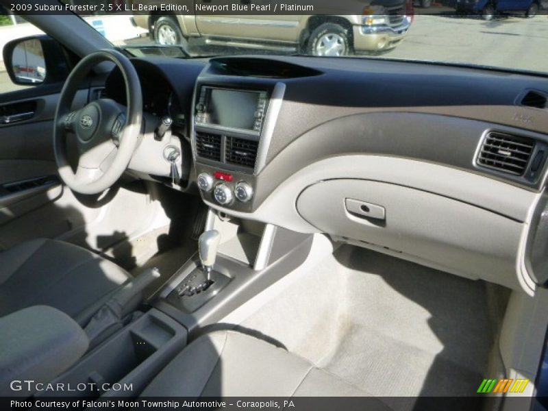 Newport Blue Pearl / Platinum 2009 Subaru Forester 2.5 X L.L.Bean Edition