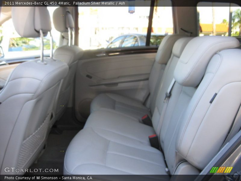 Palladium Silver Metallic / Ash 2011 Mercedes-Benz GL 450 4Matic