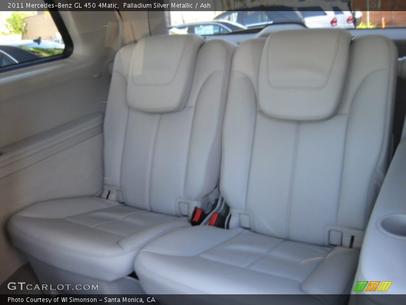 Palladium Silver Metallic / Ash 2011 Mercedes-Benz GL 450 4Matic