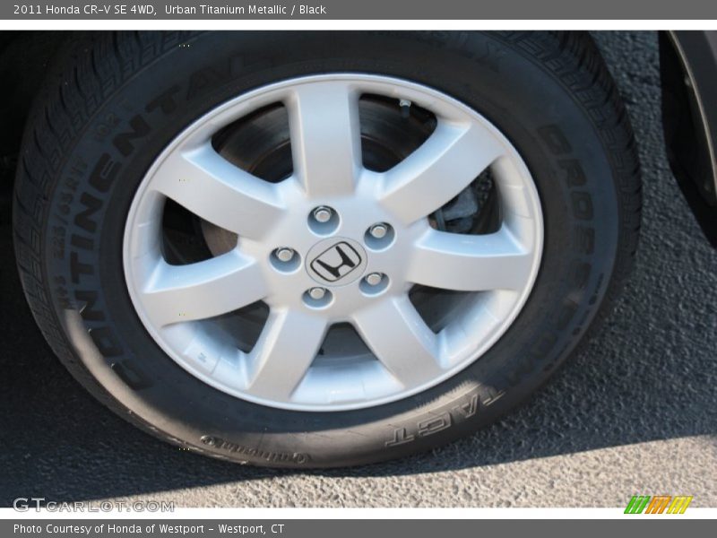 Urban Titanium Metallic / Black 2011 Honda CR-V SE 4WD