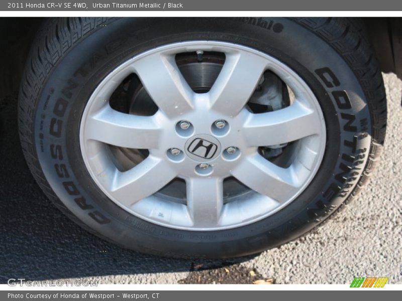 Urban Titanium Metallic / Black 2011 Honda CR-V SE 4WD